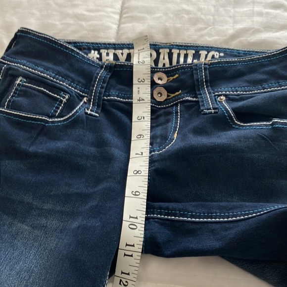 YK2 Hydraulic Lola Curvy bootcut women’s jeans Size 7/8 - Picture 9 of 11